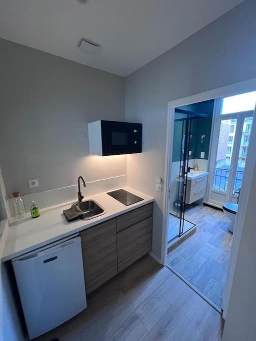 Chez Marcel Menage Et Linge Inclus Appartement Dieppe Buitenkant foto