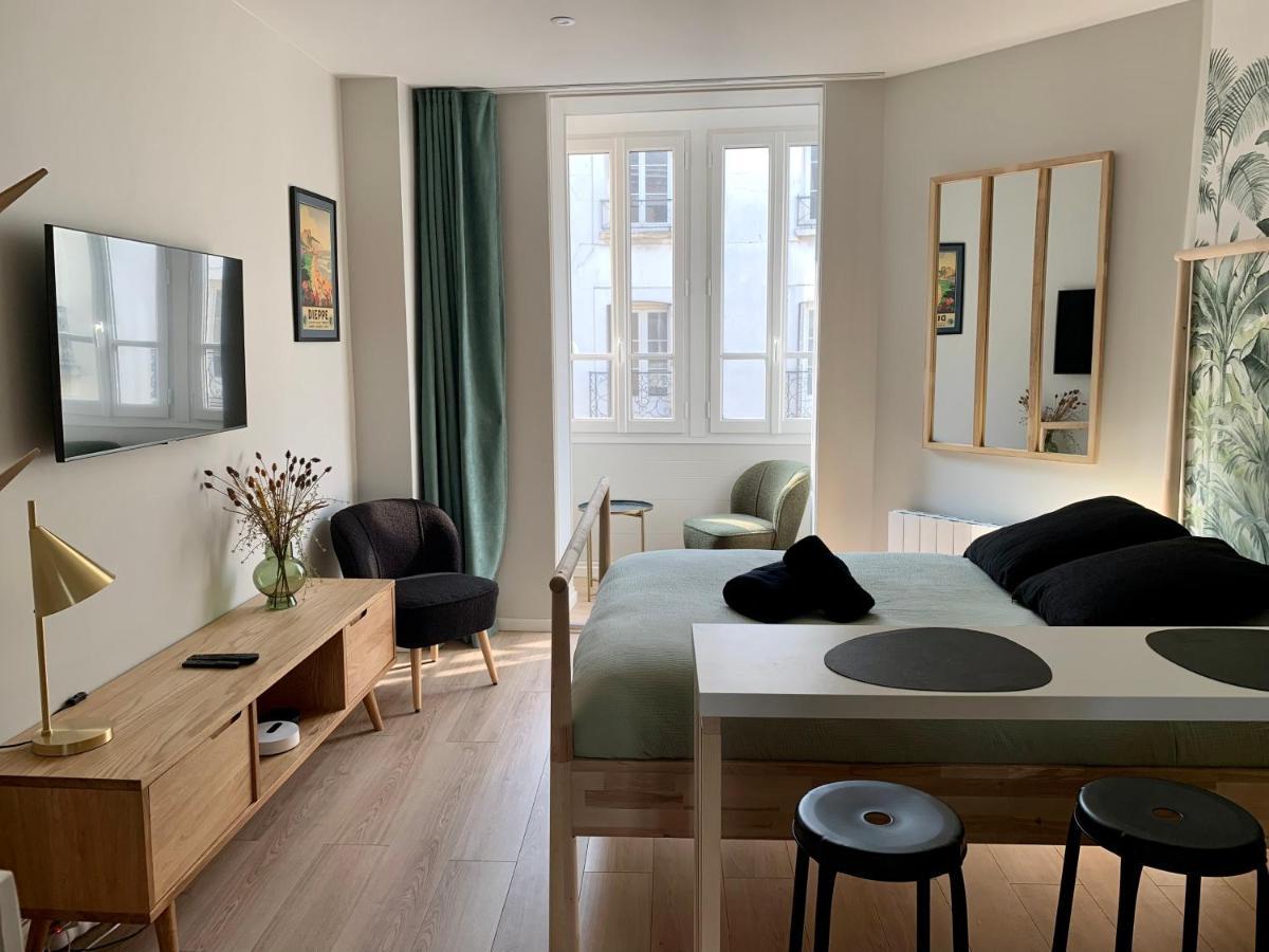 Chez Marcel Menage Et Linge Inclus Appartement Dieppe Buitenkant foto